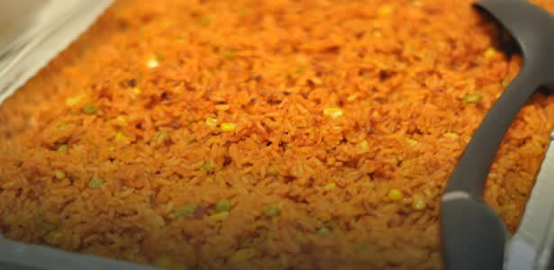 How to prepare oven-baked jollof rice