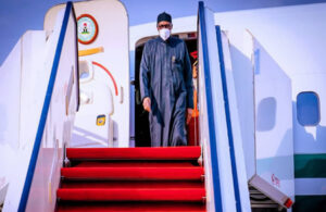 Buhari returns to Abuja from London